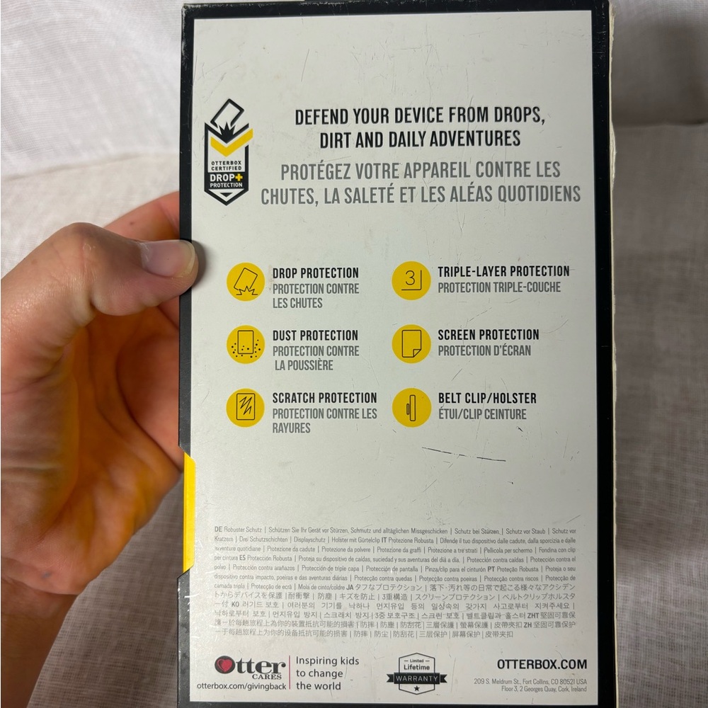 OtterBox Black Defender Series Case Rugged Protection - Picture 6 of 9